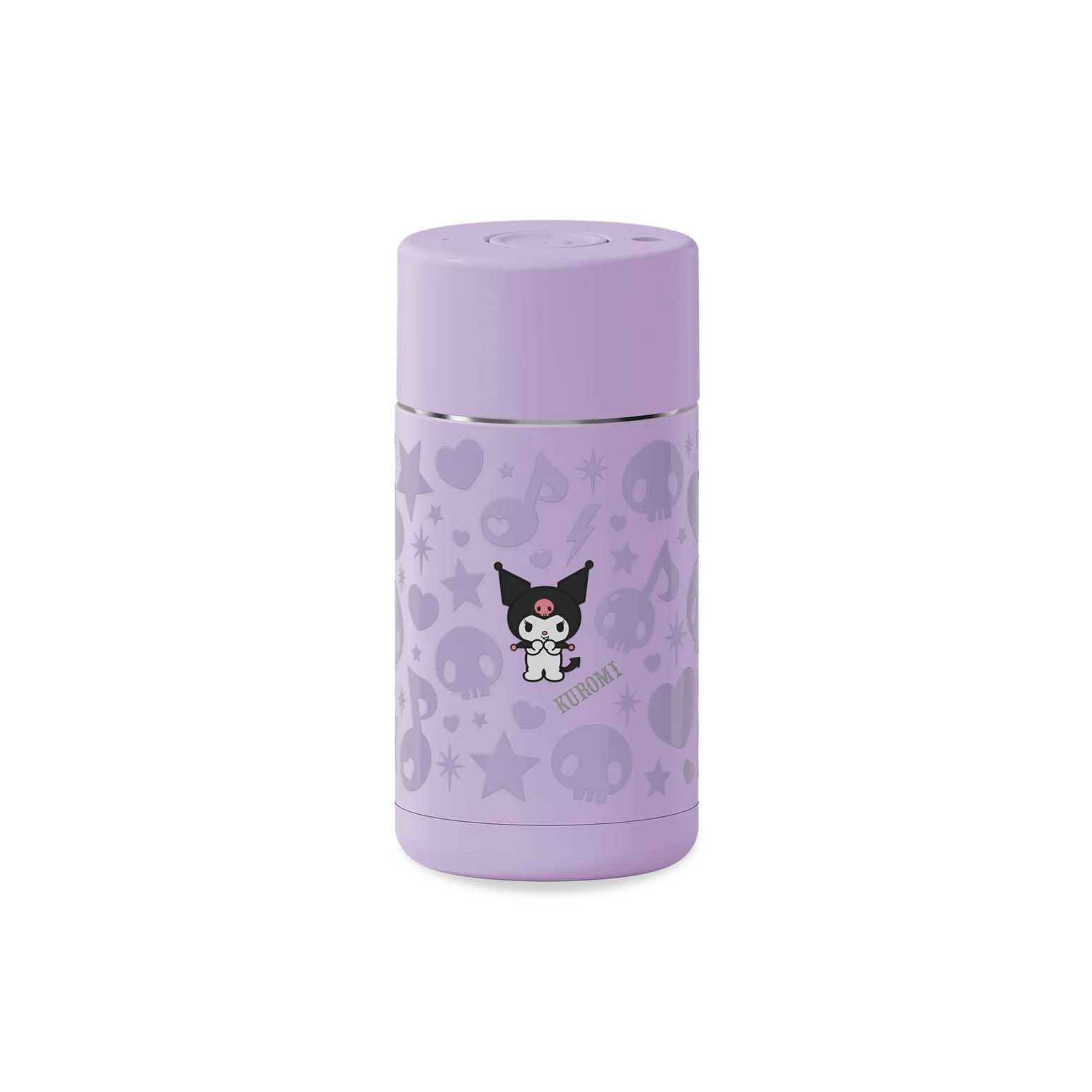 frank green 12oz Ceramic Cup with Push Button Lid Kuromi